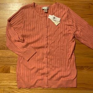 Peachy Pink Cardigan